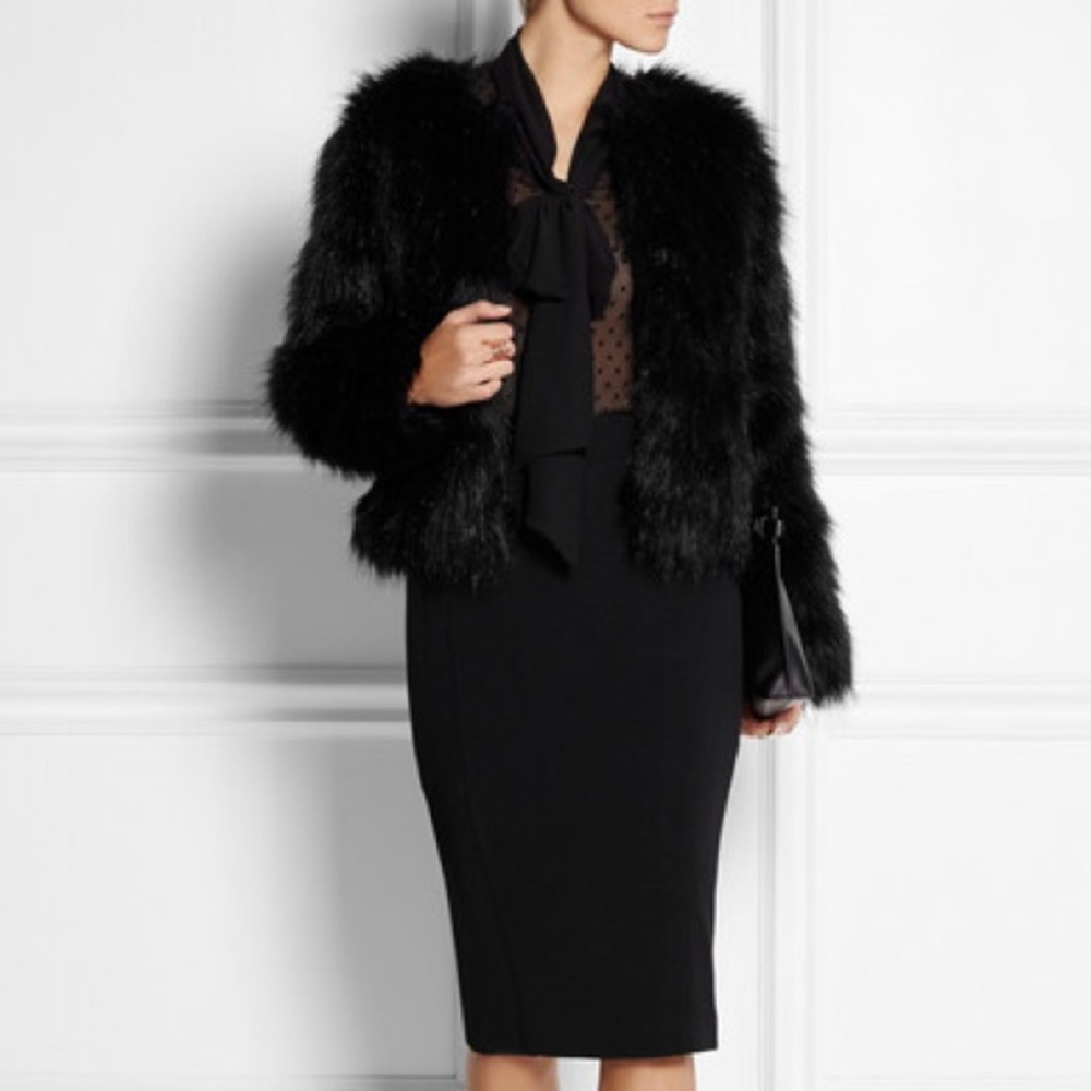 Altuzarra For Target furry coat
